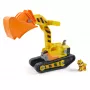 Rubble & Crew Rubble's Ultimate Tool Bulldozer Vehicle, Toy Truck with Action Figure, PAW Patrol Kids Toys for Boys & Girls Ages 3 and Up