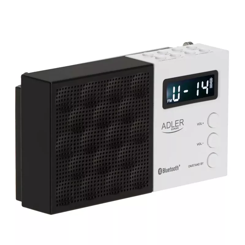 Skaitmeninis radijas Adler AD 1908 PLL AM/FM su žadintuvo funkcija