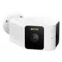 IP apsaugos kamera Xiaomi CW100 Dual — Lauko „bullet“ tipo, 3 MP (2304×1296), Wi‑Fi, lubinis/sieninis tvirtinimas, 0–360° pasukimas, IR/balti šviesos diodai, 10 m naktinio matymo