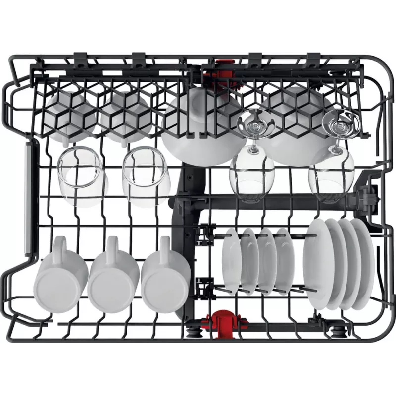 Whirlpool WSBO 3O34 PF X Pusiau įmontuojama 10 vietų nustatymų
