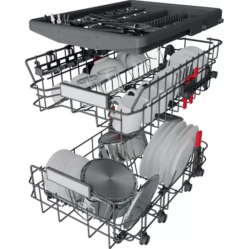 Whirlpool WSBO 3O34 PF X Pusiau įmontuojama 10 vietų nustatymų