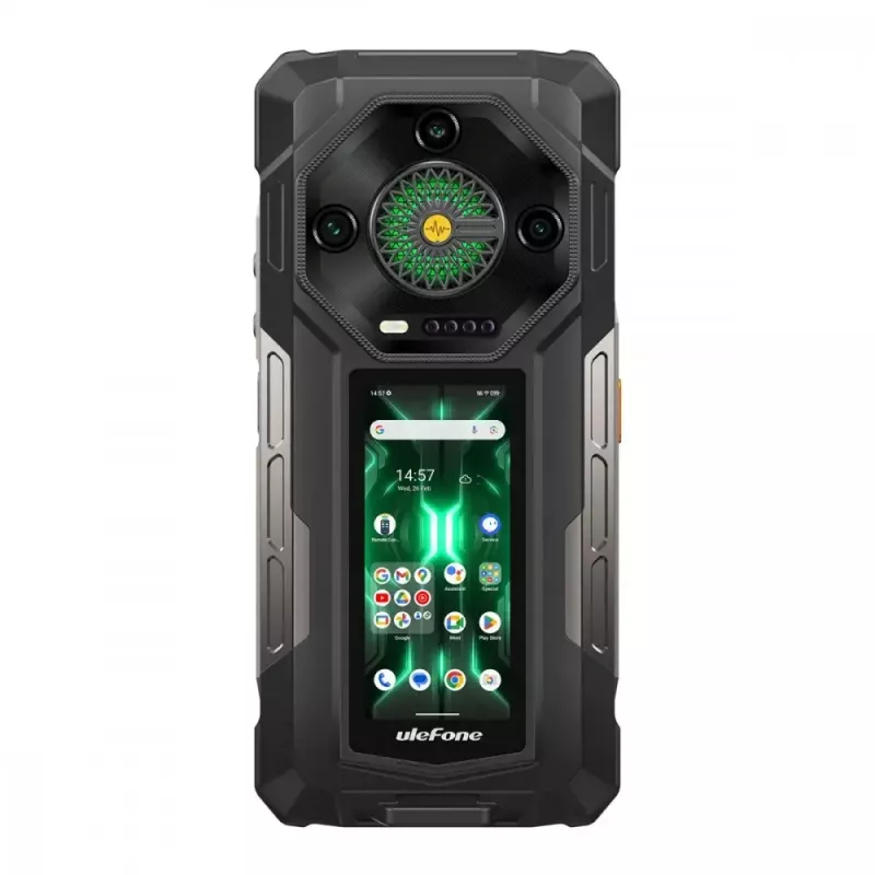 Išmanusis telefonas UleFone Armor 33 Pro 5G 6,3 col. 16 GB/512 GB juodas, energijos klasė A