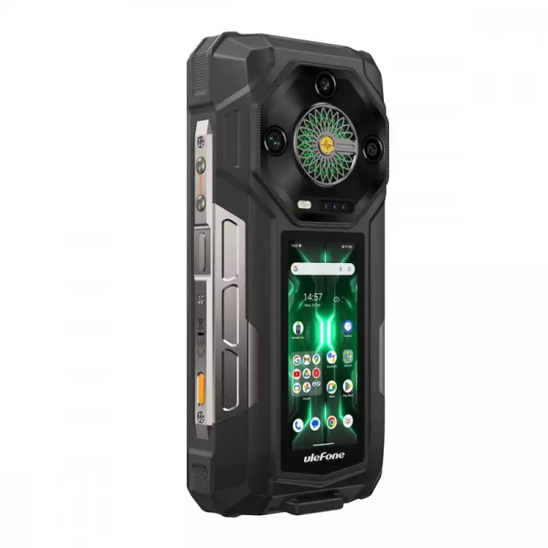 Išmanusis telefonas UleFone Armor 33 Pro 5G 6,3 col. 16 GB/512 GB juodas, energijos klasė A