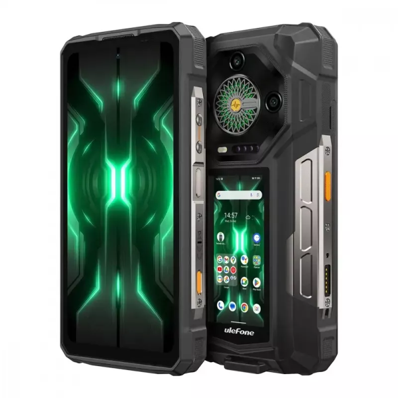 Išmanusis telefonas UleFone Armor 33 Pro 5G 6,3 col. 16 GB/512 GB juodas, energijos klasė A