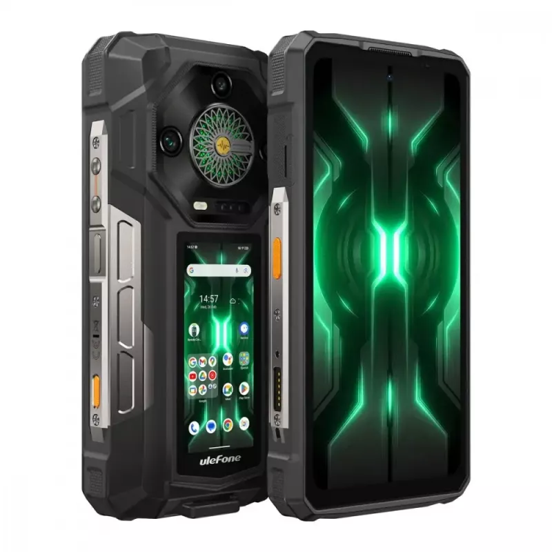 Išmanusis telefonas UleFone Armor 33 Pro 5G 6,3 col. 16 GB/512 GB juodas, energijos klasė A