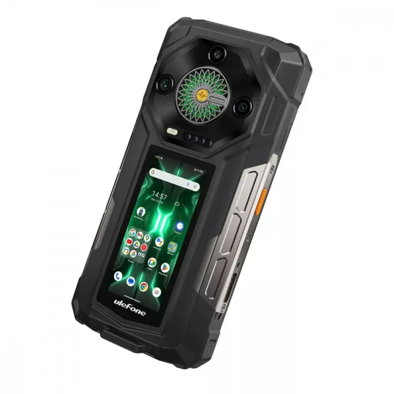 Išmanusis telefonas UleFone Armor 33 Pro 5G 6,3 col. 16 GB/512 GB juodas, energijos klasė A