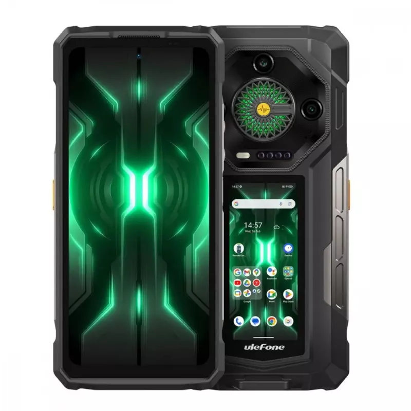 Išmanusis telefonas UleFone Armor 33 Pro 5G 6,3 col. 16 GB/512 GB juodas, energijos klasė A
