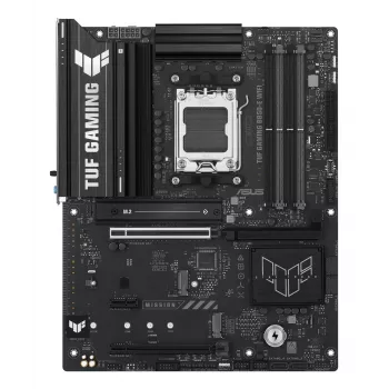 Pagrindinė plokštė ASUS TUF GAMING B850-E WIFI, AMD B850, lizdas AM5, ATX, DDR5, 4x DIMM, 3x M.2, Wi‑Fi 6E, 2.5Gb LAN