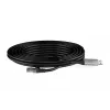 DIGITUS USB 3.2 Gen1 - RJ45 eterneto kabelis - CAT6a S/FTP juodas - 3 m