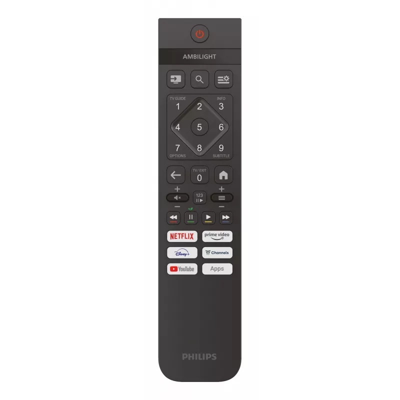 TV Philips 75PUS7000/12 75 colių (189 cm) 4K Ultra HD LED, 3840×2160, Titan OS, HDMI 2.1, Wi‑Fi, Bluetooth 5.2