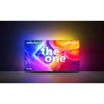 Philips 85PUS9010/12 televizorius 85 col. (216 cm) QLED 4K Ultra HD 144 Hz Smart TV, Titan OS, Ambilight, Wi-Fi, Bluetooth