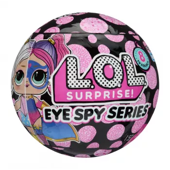 L.O.L. Surprise! L.O.L. Surprise Eye Spy Tots Asorti PDQ, Mini lėlė, Moteriška, 4 metai, Berniukas/Mergaitė, Įvairios spalvos