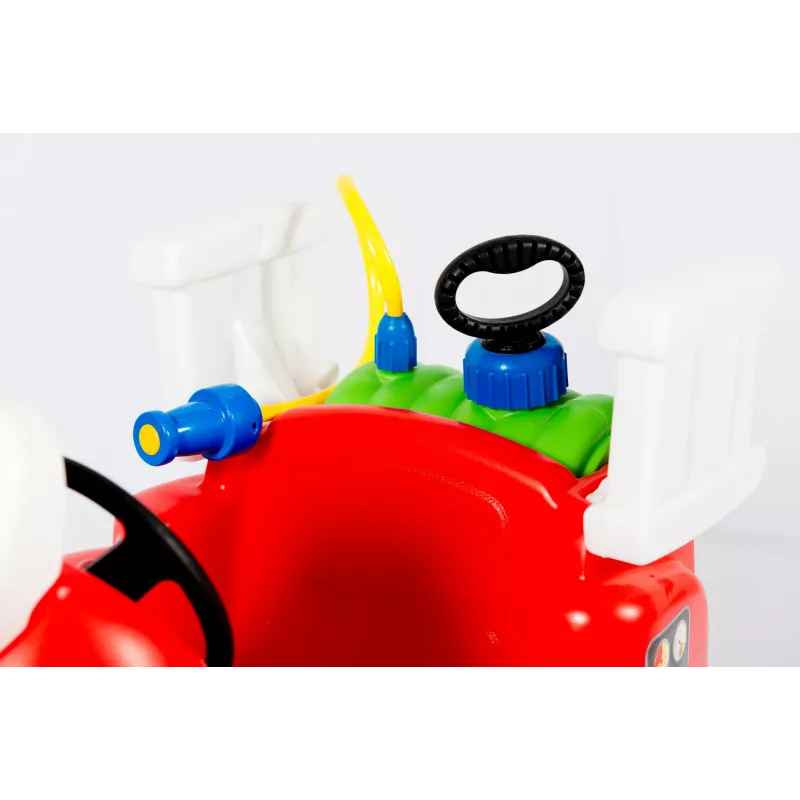 Little Tikes Spray & Rescue Fire Truck, 1,5 m., 4 ratai, Plastikas, Juoda, Raudona, Balta