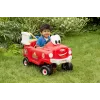 Little Tikes Spray & Rescue Fire Truck, 1,5 m., 4 ratai, Plastikas, Juoda, Raudona, Balta