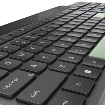 Lenovo 4Y41R69494 klaviatūra namams/biurui Bluetooth US English juoda, žalia