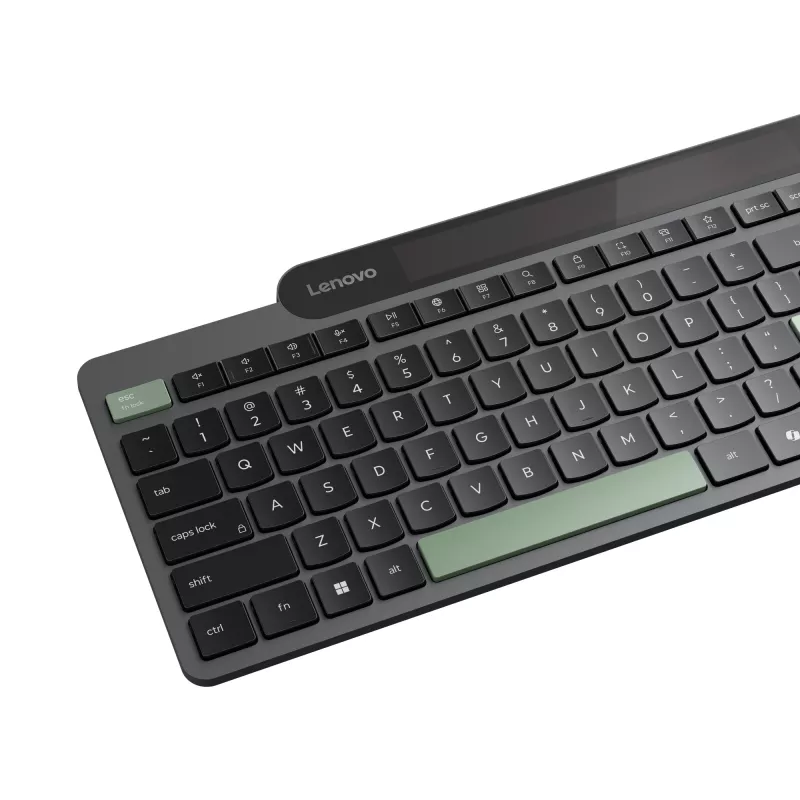 Lenovo 4Y41R69494 klaviatūra namams/biurui Bluetooth US English juoda, žalia