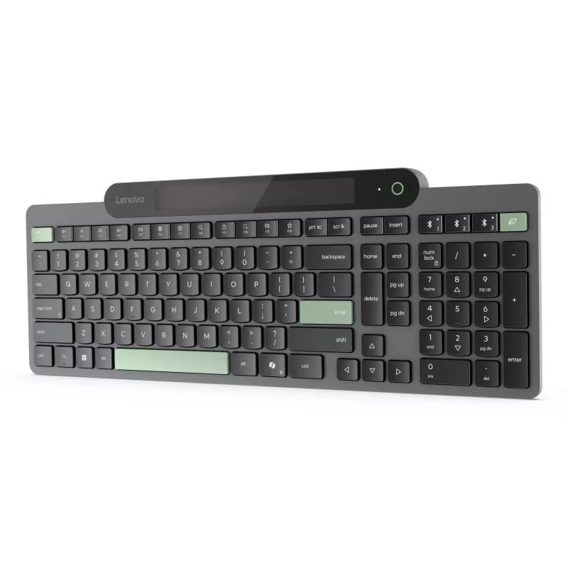 Lenovo 4Y41R69494 klaviatūra namams/biurui Bluetooth US English juoda, žalia