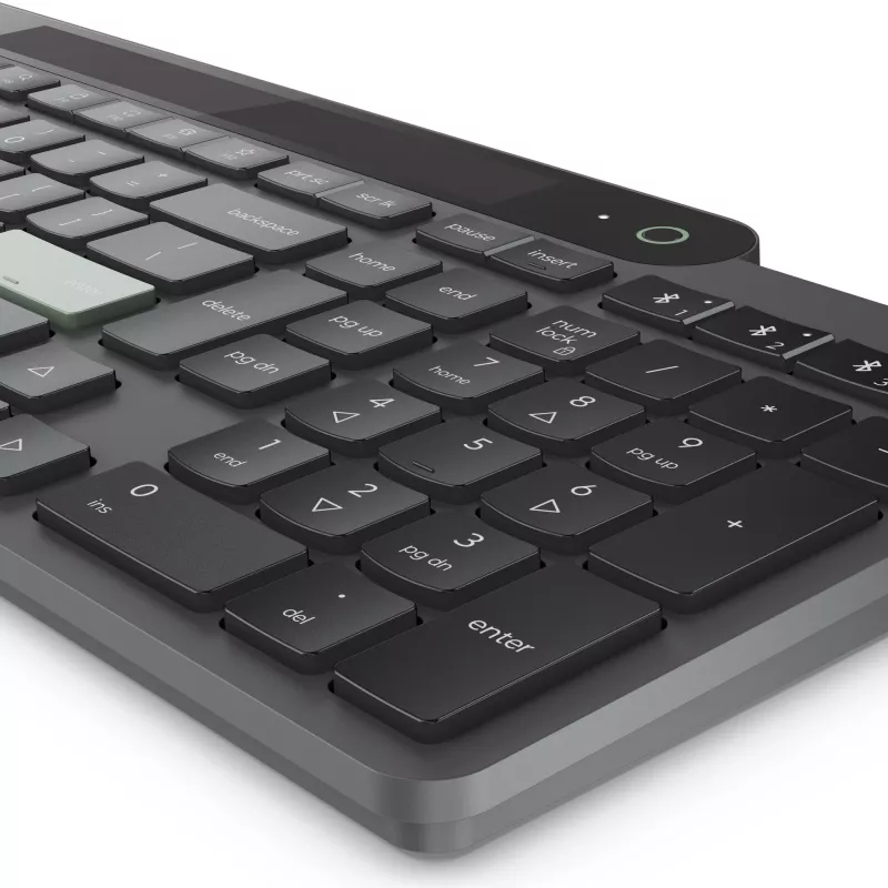 Lenovo 4Y41R69494 klaviatūra namams/biurui Bluetooth US English juoda, žalia
