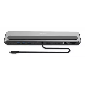 Digitus USB-C 8K prijungimo stotelė 12 prievadų USB 3.2 Gen 2 100W