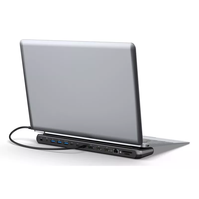 Digitus USB-C 8K prijungimo stotelė 12 prievadų USB 3.2 Gen 2 100W