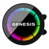 GENESIS NLG-2318 kompiuterio aušinimo sistema Procesorius Viskas viename skysčio aušintuvas Juoda