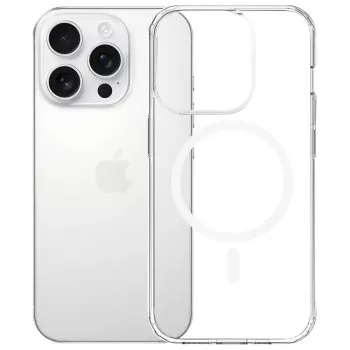 Telefono dėklas 3MK Armor MagCase, skirtas Apple iPhone 15 Pro Max — patvarus, plonas, magnetinis dizainas