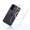 Dangtelis mobiliajam telefonui 3MK Armor MagCase, skirtas iPhone 16, 6,1 colio (15,5 cm), permatomas, PC+TPU