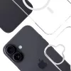 Dangtelis mobiliajam telefonui 3MK Armor MagCase, skirtas iPhone 16, 6,1 colio (15,5 cm), permatomas, PC+TPU
