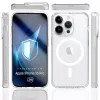 Mobiliojo telefono dėklas 3MK Armor MagCase, skirtas iPhone 16 Pro, permatomas, 16 cm (6,3 col.) ekranui, PC+TPU