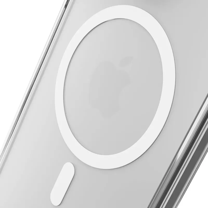 Mobiliojo telefono dėklas 3MK Armor MagCase, skirtas iPhone 16 Pro, permatomas, 16 cm (6,3 col.) ekranui, PC+TPU
