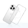 Mobiliojo telefono dėklas 3MK Armor MagCase, skirtas iPhone 16 Pro, permatomas, 16 cm (6,3 col.) ekranui, PC+TPU