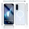 Apsauginis telefono dėklas 3MK Armor MagCase, skirtas Samsung Galaxy A36 — patvarus, smūgiams atsparus dizainas