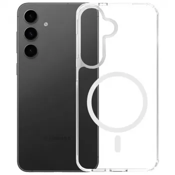 Apsauginis telefono dėklas 3MK Armor MagCase, skirtas Samsung Galaxy S24/S25 — patvarus plonas dizainas