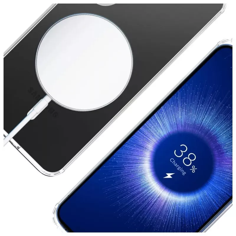 Apsauginis telefono dėklas 3MK Armor MagCase, skirtas Samsung Galaxy S24/S25 — patvarus plonas dizainas