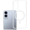 Apsauginis telefono dėklas 3MK Armor MagCase, skirtas Samsung Galaxy S25 Edge – plonas smūgiams atsparus dizainas