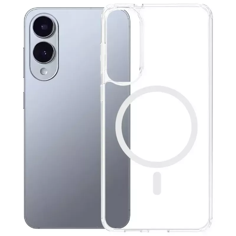 Apsauginis telefono dėklas 3MK Armor MagCase, skirtas Samsung Galaxy S25 Edge – plonas smūgiams atsparus dizainas