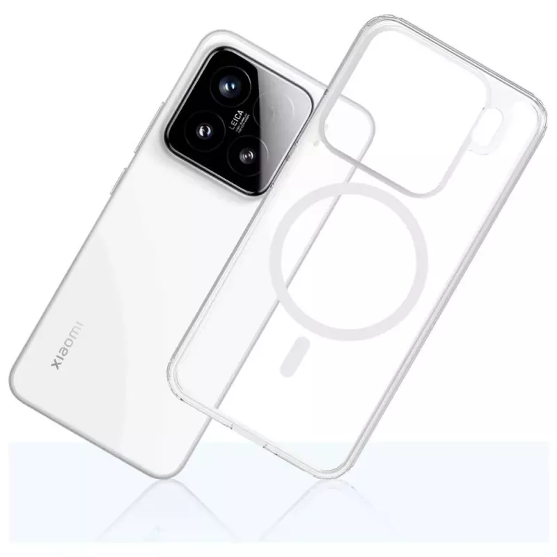 Telefono dėklas 3MK Armor MagCase, skirtas Xiaomi 15 — patvarus, lengvas apsauginis dangtelis