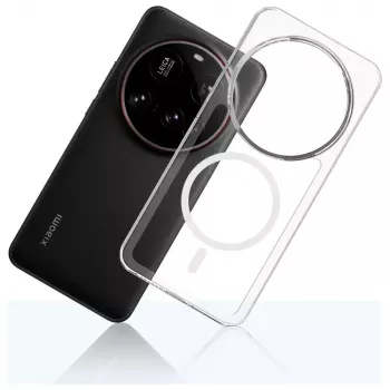 Apsauginis telefono dėklas 3MK Armor MagCase, skirtas Xiaomi 15 Ultra — patvarus, lengvas, magnetiniu būdu suderinamas dangtelis