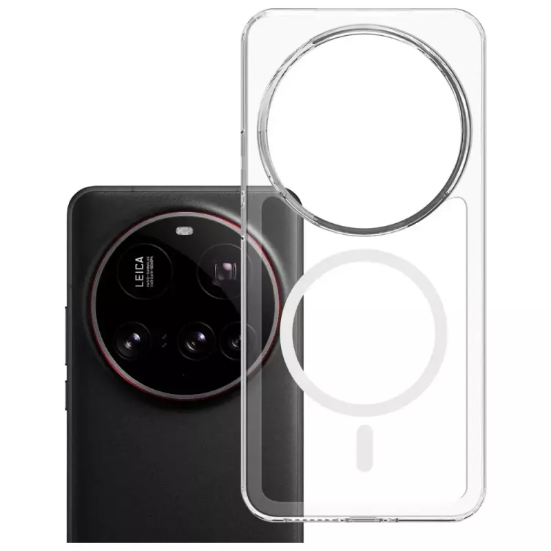 Apsauginis telefono dėklas 3MK Armor MagCase, skirtas Xiaomi 15 Ultra — patvarus, lengvas, magnetiniu būdu suderinamas dangtelis
