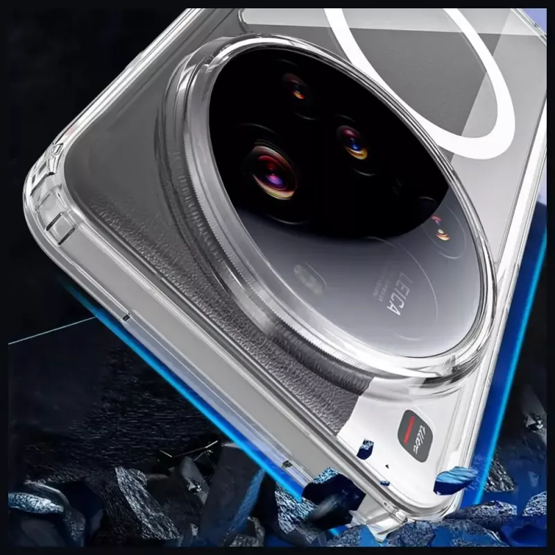 Apsauginis telefono dėklas 3MK Armor MagCase, skirtas Xiaomi 15 Ultra — patvarus, lengvas, magnetiniu būdu suderinamas dangtelis