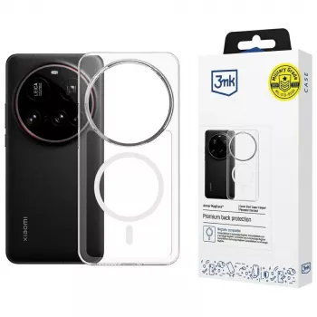 Apsauginis telefono dėklas 3MK Armor MagCase, skirtas Xiaomi 15 Ultra — patvarus, lengvas, magnetiniu būdu suderinamas dangtelis