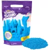 Kinetic Sand, 2 svarai mėlyno žaidimų smėlio, formuojami sensoriniai žaislai vaikams, perklijuojamas maišelis (pakuotė gali skirtis), nuo 3 metų