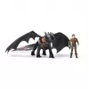 DreamWorks Dragons, Kaip prisijaukinti slibiną, Bedantis ir Hiccup, vikingų dueto veiksmo figūrėlės, žaislai berniukams nuo 4 metų