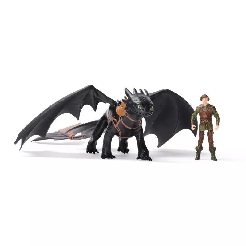DreamWorks Dragons, Kaip prisijaukinti slibiną, Bedantis ir Hiccup, vikingų dueto veiksmo figūrėlės, žaislai berniukams nuo 4 metų