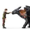 DreamWorks Dragons, Kaip prisijaukinti slibiną, Bedantis ir Hiccup, vikingų dueto veiksmo figūrėlės, žaislai berniukams nuo 4 metų