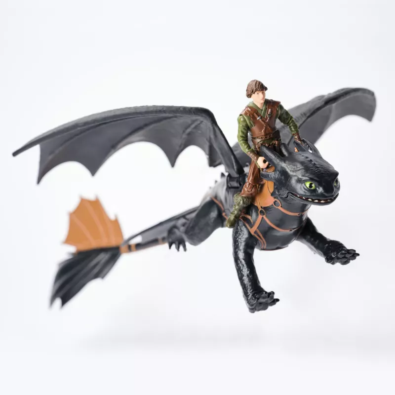 DreamWorks Dragons, Kaip prisijaukinti slibiną, Bedantis ir Hiccup, vikingų dueto veiksmo figūrėlės, žaislai berniukams nuo 4 metų
