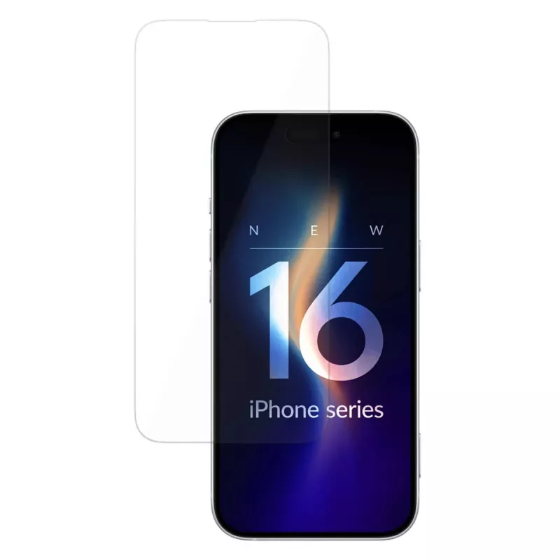 3MK HardGlass Clear ekrano apsauga Apple iPhone 16 atspari smūgiams ir įbrėžimams