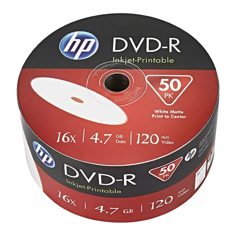 HP DME00070WIP tuščias DVD 4.7 GB DVD+R 50 vnt.