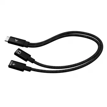 i-tec USB-C kabelio skirstytuvas garsui/duomenims + maitinimo tiekimas 100W