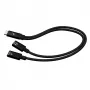 i-tec USB-C kabelio skirstytuvas garsui/duomenims + maitinimo tiekimas 100W